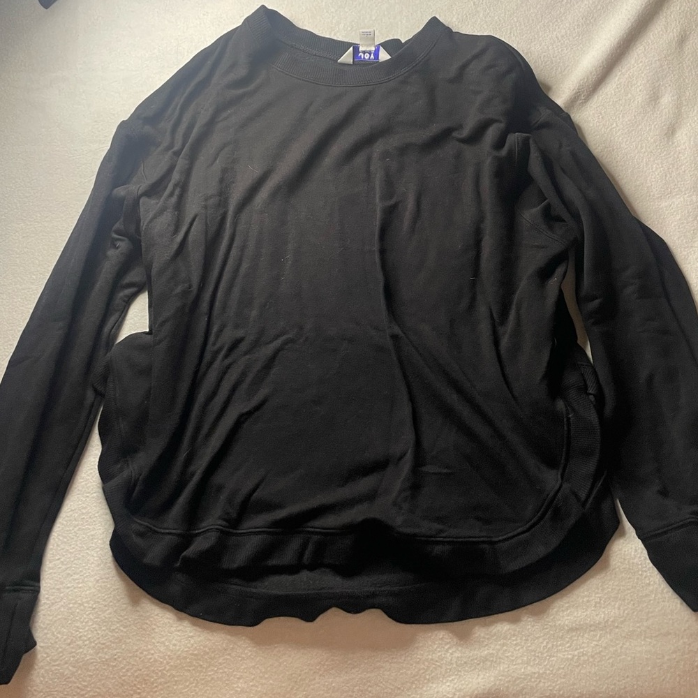 Joy Lab Black Long Sleeve Shirt